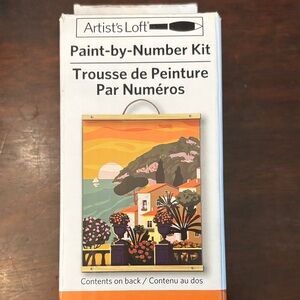 🔥Paint-by-Number Kit - Vibrant Coastal Scene🔥